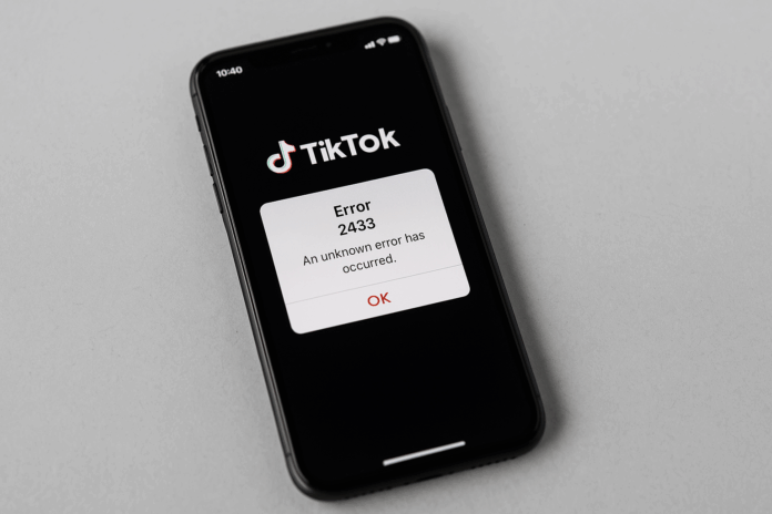 TikTok Error Code 2433 Nedir, Nasıl Çözülür